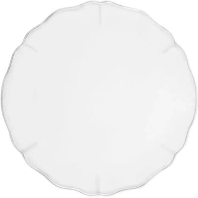 Assiette de présentation Costa Nova Alentejo (x6) Blanc - Publicité Assiette de présentation Costa Nova Alentejo (x6) Blanc - Publicité