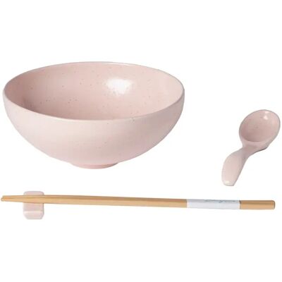 Ensemble bol à Ramen Costa Nova Pacifica Rose - Publicité Ensemble bol à Ramen Costa Nova Pacifica Rose - Publicité