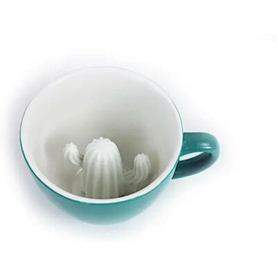 Tasse à café Creature Cups Cactus Bleu - Publicité Tasse à café Creature Cups Cactus Bleu - Publicité