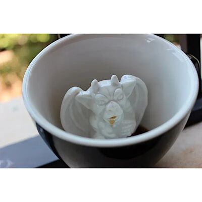 Tasse à café Creature Cups Gargouille Noir - Publicité Tasse à café Creature Cups Gargouille Noir - Publicité
