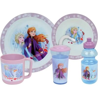 Ensemble de Vaisselle pour Enfants Fun House 5 Pièces - Mauve Clair - Publicité Ensemble de Vaisselle pour Enfants Fun House 5 Pièces - Mauve Clair - Publicité