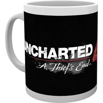 Mug GB Eye Uncharted 4 A Thief's End /2 Noir - Publicité Mug GB Eye Uncharted 4 A Thief's End /2 Noir - Publicité