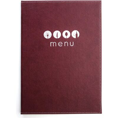 Porte-menu Lacor Isabelle Rouge - Publicité Porte-menu Lacor Isabelle Rouge - Publicité