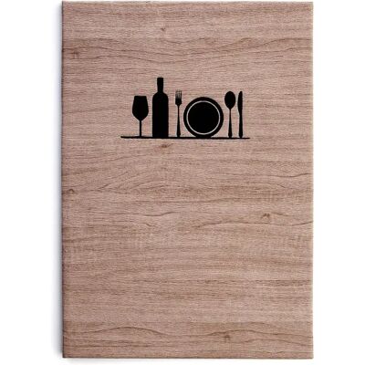 Porte-menu Lacor Frida Marron - Publicité Porte-menu Lacor Frida Marron - Publicité