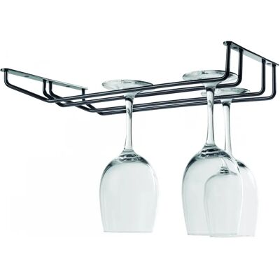 Accessoire de cuisine porte-verre à coupes double Lacor Noir - Publicité Accessoire de cuisine porte-verre à coupes double Lacor Noir - Publicité