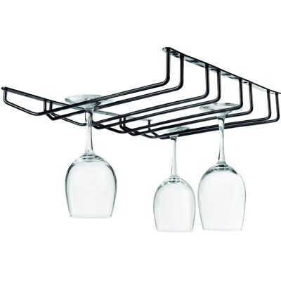 Accessoire de cuisine porte-verre à coupes quadruple Lacor Noir - Publicité Accessoire de cuisine porte-verre à coupes quadruple Lacor Noir - Publicité