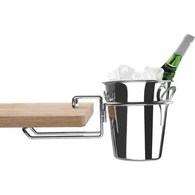 Porte-seau à champagne Lacor 20 cm Argenté - Publicité Porte-seau à champagne Lacor 20 cm Argenté - Publicité