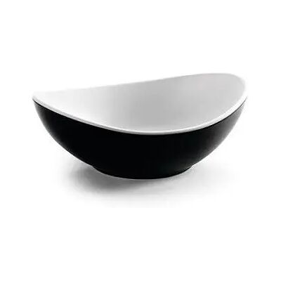 Bol ovale mélamine Lacor Fuji 24x17,5x8 cm Noir - Publicité Bol ovale mélamine Lacor Fuji 24x17,5x8 cm Noir - Publicité