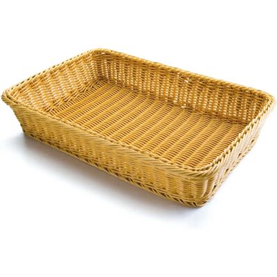 Corbeille à pain rectangulaire Lacor Beige - Publicité Corbeille à pain rectangulaire Lacor Beige - Publicité
