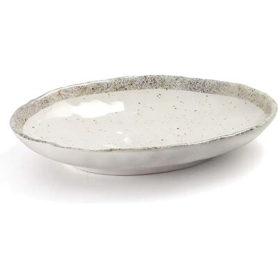 Plat ovale en mélamine Lacor Earth 22,5x16,4x4 cm Blanc - Publicité Plat ovale en mélamine Lacor Earth 22,5x16,4x4 cm Blanc - Publicité
