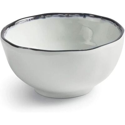 Rond bol en mélamine Lacor Sea D12,6x6 cm Blanc - Publicité Rond bol en mélamine Lacor Sea D12,6x6 cm Blanc - Publicité