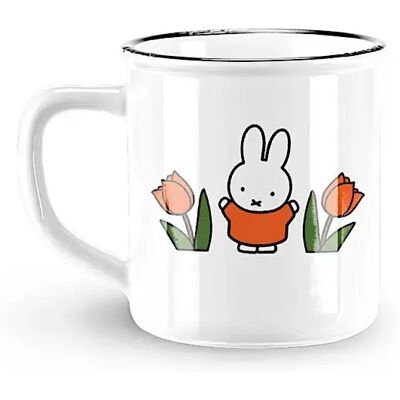 Mug Magic Touch of the Dutch Rétro Miffy Rouge - Publicité Mug Magic Touch of the Dutch Rétro Miffy Rouge - Publicité