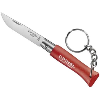 Porte-clé Opinel N.4 Rouge - Publicité Porte-clé Opinel N.4 Rouge - Publicité