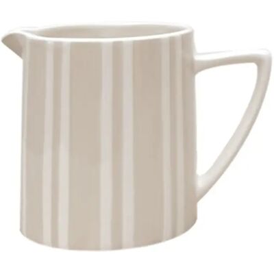 Pichet rayure GM Opjet PM Beige - Publicité Pichet rayure GM Opjet PM Beige - Publicité