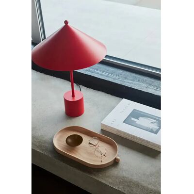 Plateau rond en bois OYOY Living Design Inka Beige - Publicité Plateau rond en bois OYOY Living Design Inka Beige - Publicité