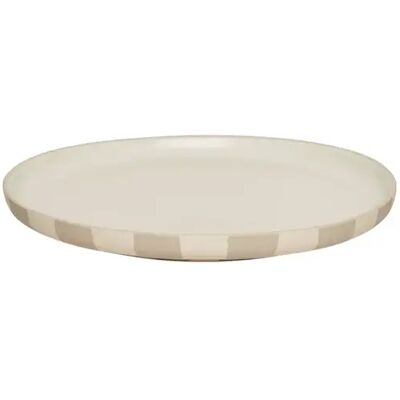 Assiette en grès OYOY Living Design Beige - Publicité Assiette en grès OYOY Living Design Beige - Publicité