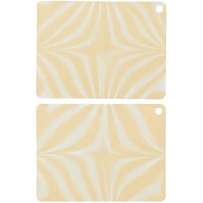 Accessoire de cuisine Dessous de table OYOY Living Design (x2) Jaune - Publicité Accessoire de cuisine Dessous de table OYOY Living Design (x2) Jaune - Publicité