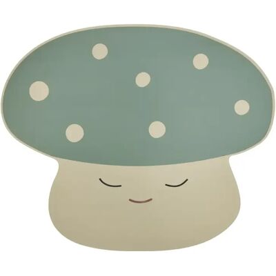 Dessous de plat mini en silicone enfant OYOY Living Design Bleu - Publicité Dessous de plat mini en silicone enfant OYOY Living Design Bleu - Publicité