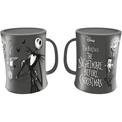 Mug en relief l'étrange noël de monsieur jack enfant Pyramid Gris - Publicité Mug en relief l'étrange noël de monsieur jack enfant Pyramid Gris - Publicité
