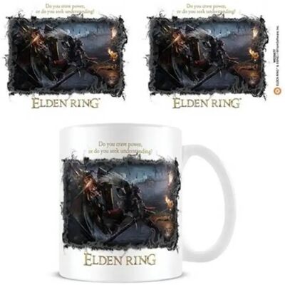 Mug Pyramid Elden Ring What Do you Seek Noir - Publicité Mug Pyramid Elden Ring What Do you Seek Noir - Publicité