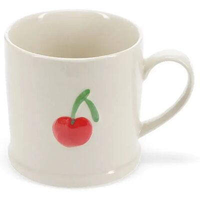 Mug Rex London Cherry Blanc - Publicité Mug Rex London Cherry Blanc - Publicité
