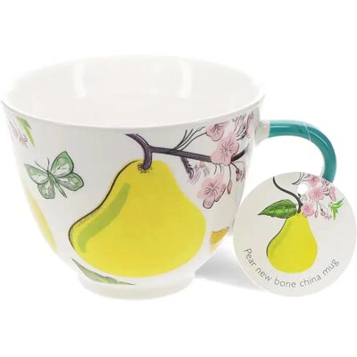Mug en porcelaine poire Rex London Blanc - Publicité Mug en porcelaine poire Rex London Blanc - Publicité
