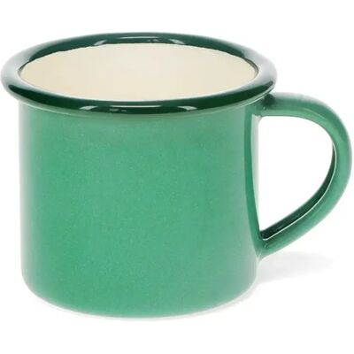 Tasse à expresso en émail Rex London Vert - Publicité Tasse à expresso en émail Rex London Vert - Publicité
