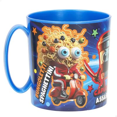 Mug Stor Italian Brainrot Bleu - Publicité Mug Stor Italian Brainrot Bleu - Publicité