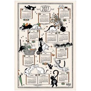 Torchon Winkler Dubout Ribambelle Blanc - Publicité Torchon Winkler Dubout Ribambelle Blanc - Publicité