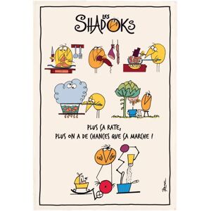 Serviette de Cuisine Winkler Shadoks - 48x72cm, Ecru, Coton - Publicité Serviette de Cuisine Winkler Shadoks - 48x72cm, Ecru, Coton - Publicité