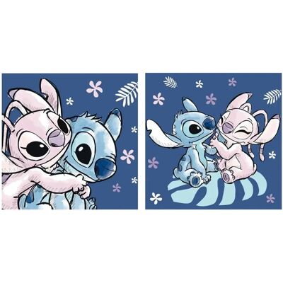 Coussin Disney Disney Stitch & Angel Bleu - Publicité Coussin Disney Disney Stitch & Angel Bleu - Publicité