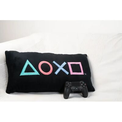 Coussin Lyo Playstation Premium Logo 60 cm Noir - Publicité Coussin Lyo Playstation Premium Logo 60 cm Noir - Publicité