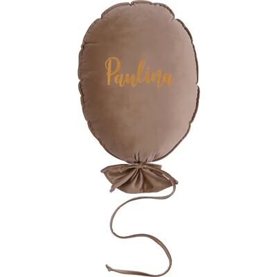 Coussin ballon deluxe latte personnalisé Malomi Kids Doré - Publicité Coussin ballon deluxe latte personnalisé Malomi Kids Doré - Publicité