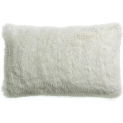 Housse coussin recyclée Vivaraise Nolan Blanc - Publicité Housse coussin recyclée Vivaraise Nolan Blanc - Publicité