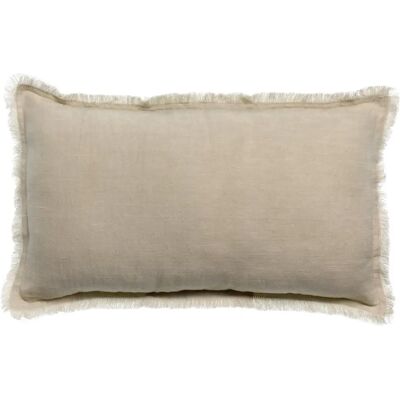 Housse coussin Vivaraise Laly Beige - Publicité Housse coussin Vivaraise Laly Beige - Publicité