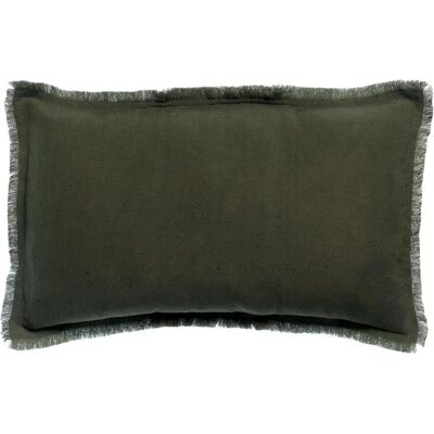 Housse coussin Vivaraise Laly Vert - Publicité Housse coussin Vivaraise Laly Vert - Publicité