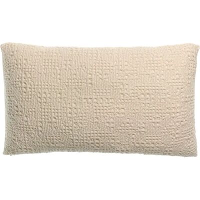 Housse coussin Vivaraise Stonewashed Maia Beige - Publicité Housse coussin Vivaraise Stonewashed Maia Beige - Publicité