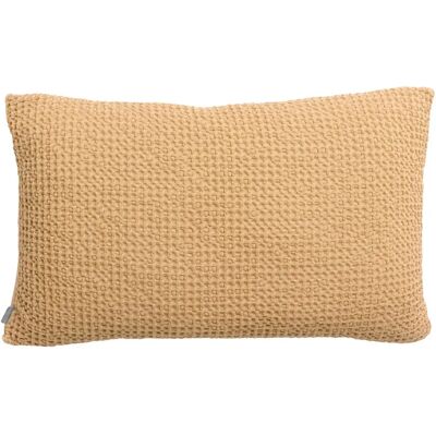 Housse coussin Vivaraise Stonewashed Maia Beige - Publicité Housse coussin Vivaraise Stonewashed Maia Beige - Publicité