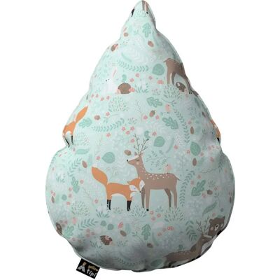 Yellow Tipi - Sweet Drop - Vert - 55x15x35cm - Oreiller - Publicité Yellow Tipi - Sweet Drop - Vert - 55x15x35cm - Oreiller - Publicité