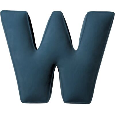 W - Coussin lettre sensoriel pour enfants - 40cm - Publicité W - Coussin lettre sensoriel pour enfants - 40cm - Publicité
