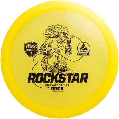 Discmania Active Premium Rockstar - Driver de distance - Publicité Discmania Active Premium Rockstar - Driver de distance - Publicité