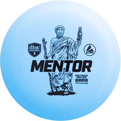 Disque golf Discmania Active-Line Mentor Bleu - Publicité Disque golf Discmania Active-Line Mentor Bleu - Publicité