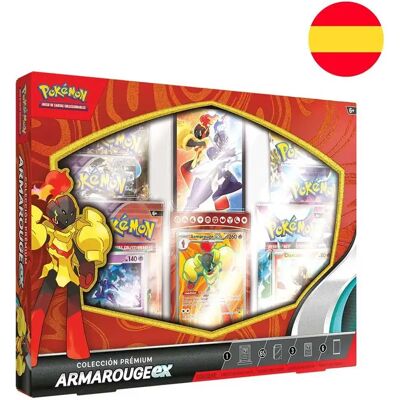 Jeux de carte Bandai Pokemon Armarouge box trading Multicolore - Publicité Jeux de carte Bandai Pokemon Armarouge box trading Multicolore - Publicité