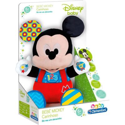 Peluche Clementoni Disney Baby Mickey Multicolore - Publicité Peluche Clementoni Disney Baby Mickey Multicolore - Publicité