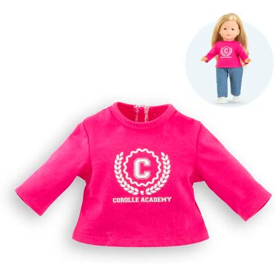 T-shirt pour poupée Corolle Academy Rose - Publicité T-shirt pour poupée Corolle Academy Rose - Publicité
