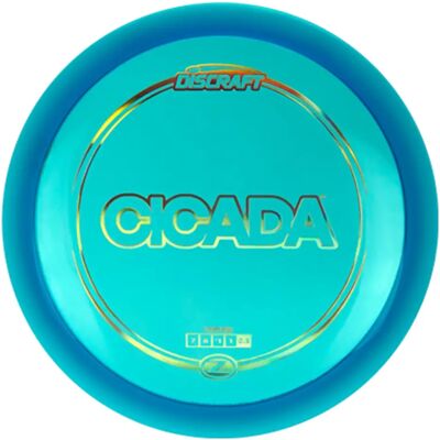Disque golf Discraft Z-line Cicada Fairway Driver Bleu - Publicité Disque golf Discraft Z-line Cicada Fairway Driver Bleu - Publicité