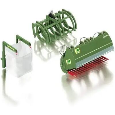 Accessoires pour chargeur frontal Farming Toys Bressel & Lade Vert - Publicité Accessoires pour chargeur frontal Farming Toys Bressel & Lade Vert - Publicité