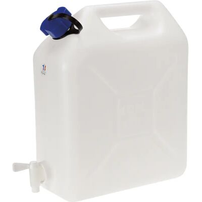 Jerrican 10 L alim robinet Koopman International Blanc - Publicité Jerrican 10 L alim robinet Koopman International Blanc - Publicité