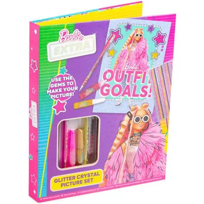 Coloriage Mattel Barbie Glitter Multicolore - Publicité Coloriage Mattel Barbie Glitter Multicolore - Publicité