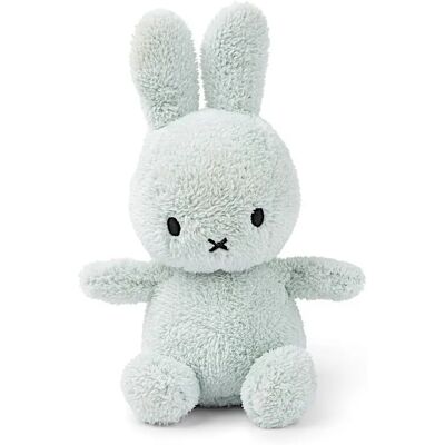 Doudou Miffy Assis Terry Vert - Peluche 23cm - Publicité Doudou Miffy Assis Terry Vert - Peluche 23cm - Publicité